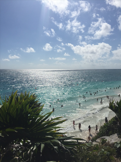 Beach photo with several people